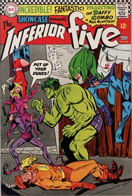 Showcase #63: Inferior Five appearance. Click for values