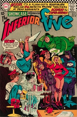 Showcase #65: Inferior Five appearance. Click for values