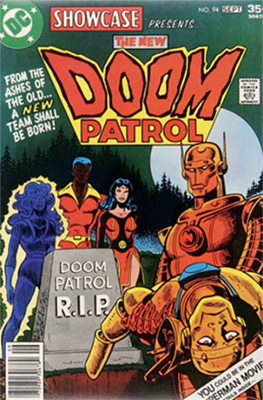 Showcase #94 (September 1977), Bronze Age Relaunch: The New Doom Patrol. Click for values