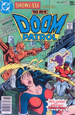 Showcase #95: Doom Patrol appearance. Click for values