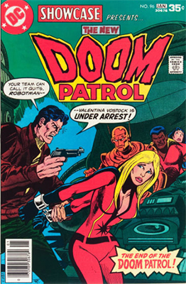 Showcase #96: Doom Patrol appearance. Click for values