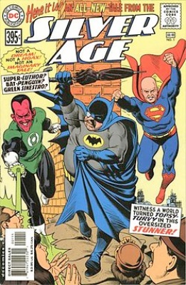 Origin and First Appearance, Agamemno, Silver Age #1, DC Comics, 2000. Click to have yours appraised
