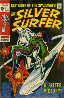 Silver Surfer #11, December, 1969. Click for value