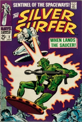 Silver Surfer #2: 1st Appearance of Brotherhood of Badoon. Click for values