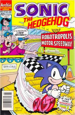 Sonic the Hedgehog #13: Click Here for Values
