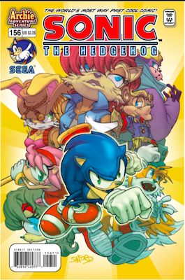 Sonic the Hedgehog #156: Click Here for Values