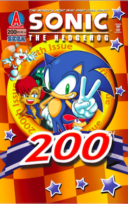 Sonic the Hedgehog #200: Click Here for Values