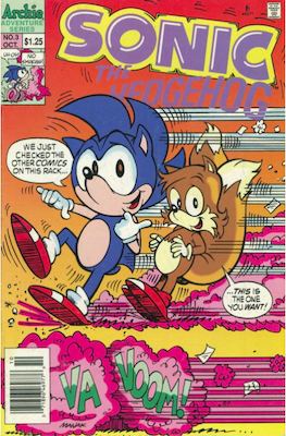 Sonic The Comic #8 Values and Pricing