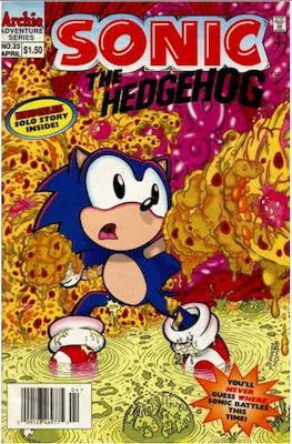 Sonic the Hedgehog #33: Click Here for Values