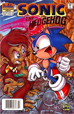 Sonic the Hedgehog #55: Click Here for Values