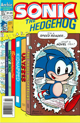 Sonic the Hedgehog #7: Click Here for Values
