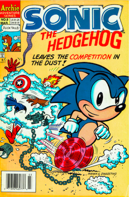 Sonic The Comic #8 Values and Pricing