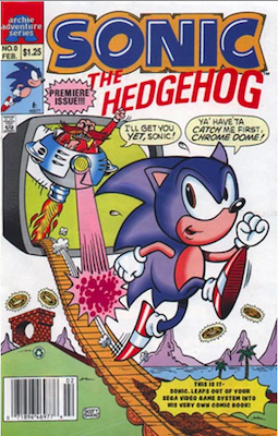 Sonic the Hedgehog Limited #0: Click Here for Values