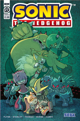 Sonic the Hedgehog #27 2018, IDW: Click Here for Values