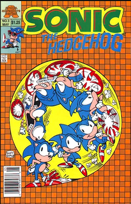 Sonic the Hedgehog Limited #3: Click Here for Values