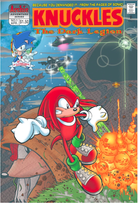 Knuckles: The Dark Legion #1: Click Here for Values