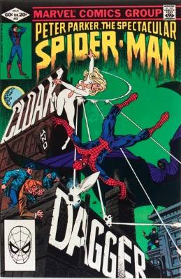 Spectacular Spider-Man #64 (1982): 1st Appearance of Cloak and Dagger. Click for value