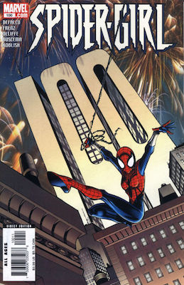 Spider-Girl #100: Click Here for Values