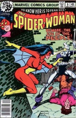 Origin and First Appearance, Needle, Spider-Woman #9, Marvel Comics, 1978. Click for value