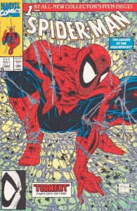 Spider-Man #1 & Spider-Man #16 signed by Todd Mcfarlane