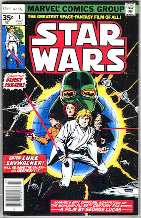 KEY ISSUE! Star Wars #1 Marvel 35c Price Variant