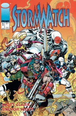 Origin and First Appearance, Stormwatch, Stormwatch #1, Image Comics, 1993. Get your comic valued today FREE.