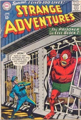 Origin and First Appearance, Immortal Man, Strange Adventures #177, DC Comics, 1965. Click for value