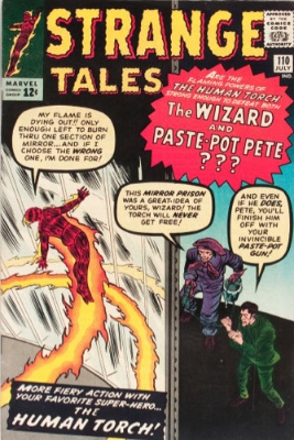 Strange Tales #110, first Dr. Strange appearance. Click to research on eBay