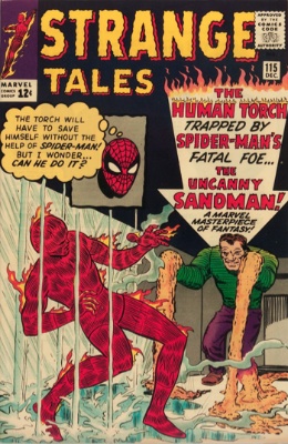 Strange Tales #115, origin of Dr. Strange. Click to research on eBay