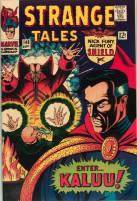 Strange Tales #148, cool full

Dr. Strange cover and origin of the Ancient One. Click to research on eBay