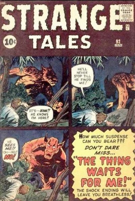 Strange Tales #92 included an Ant-Man prototype story. Click for values