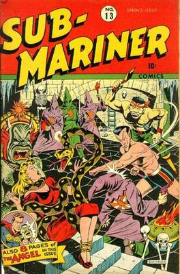 Sub-Mariner Comics #13: Click Here for Values