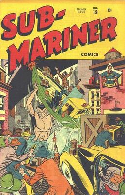 Sub-Mariner Comics #19: Click Here for Values