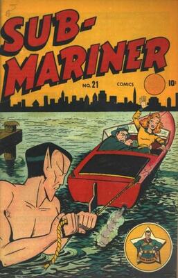 Sub-Mariner Comics #21: Click Here for Values