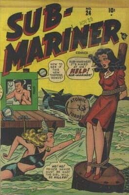 Sub-Mariner Comics #24: Click Here for Values