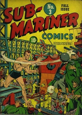 Sub-Mariner Comics #3: Click Here for Values
