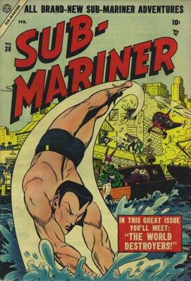 Sub-Mariner Comics #38: Click Here for Values