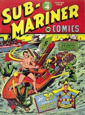 Sub-Mariner Comics #4: Click Here for Values