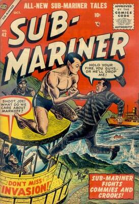 Sub-Mariner Comics #42: Click Here for Values