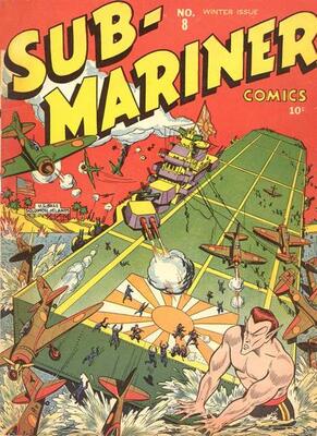 Sub-Mariner Comics #8: Click Here for Values