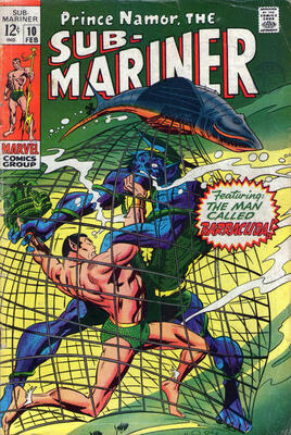 Sub-Mariner #10: Click Here for Values