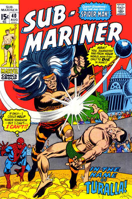 Sub-Mariner #22 (February, 1970)  Attack of the 50 Year Old Comic