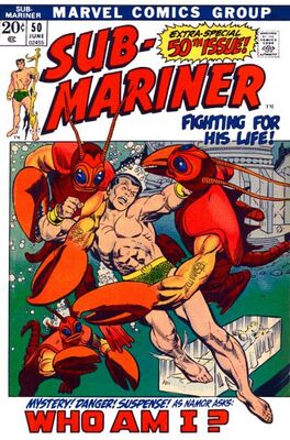 Sub-Mariner #50: Click Here for Values