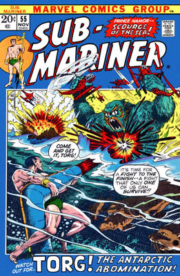 Sub-Mariner #55: Click Here for Values