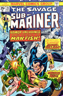 Sub-Mariner #70: Click Here for Values