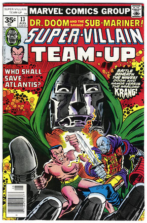 Super-Villain Team-Up #13 Marvel 35 Cent Price Variants