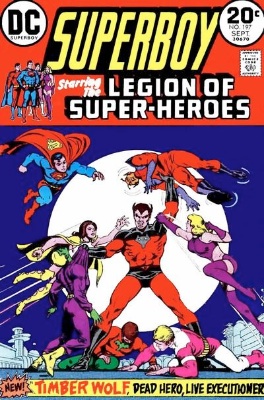 Superboy #197, first appearance of Legion of Superheroes in his title. Click for values