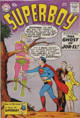 Tryout in Superboy #78 (January 1960): Claire Kent, Alias Super-Sister. Click for values