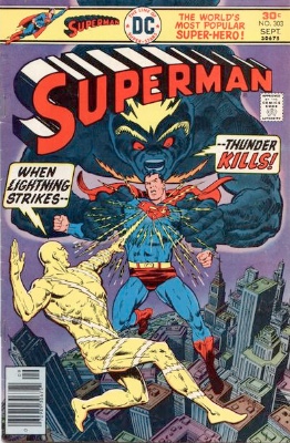 Origin and First Appearance, Atomic Skull, Superman #303, DC Comics, 1976. Click for value