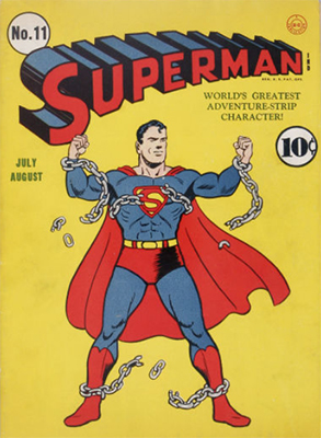 Superman comic #11. Click for value